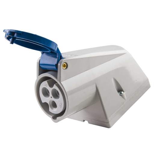 Ilme 16A 2 Pin + Earth 230V Wall Mounted Socket IP44