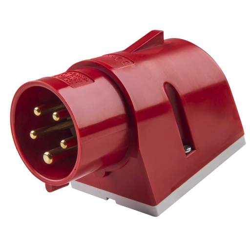 Ilme 16A 3P+N+E 415V Wall Mounted Appliance Inlet IP44