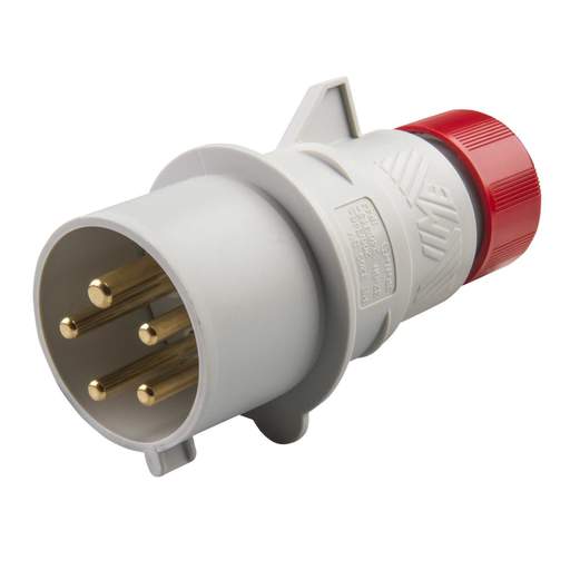 Ilme 32A 3 Pin + Neutral + Earth 415V Plug IP44