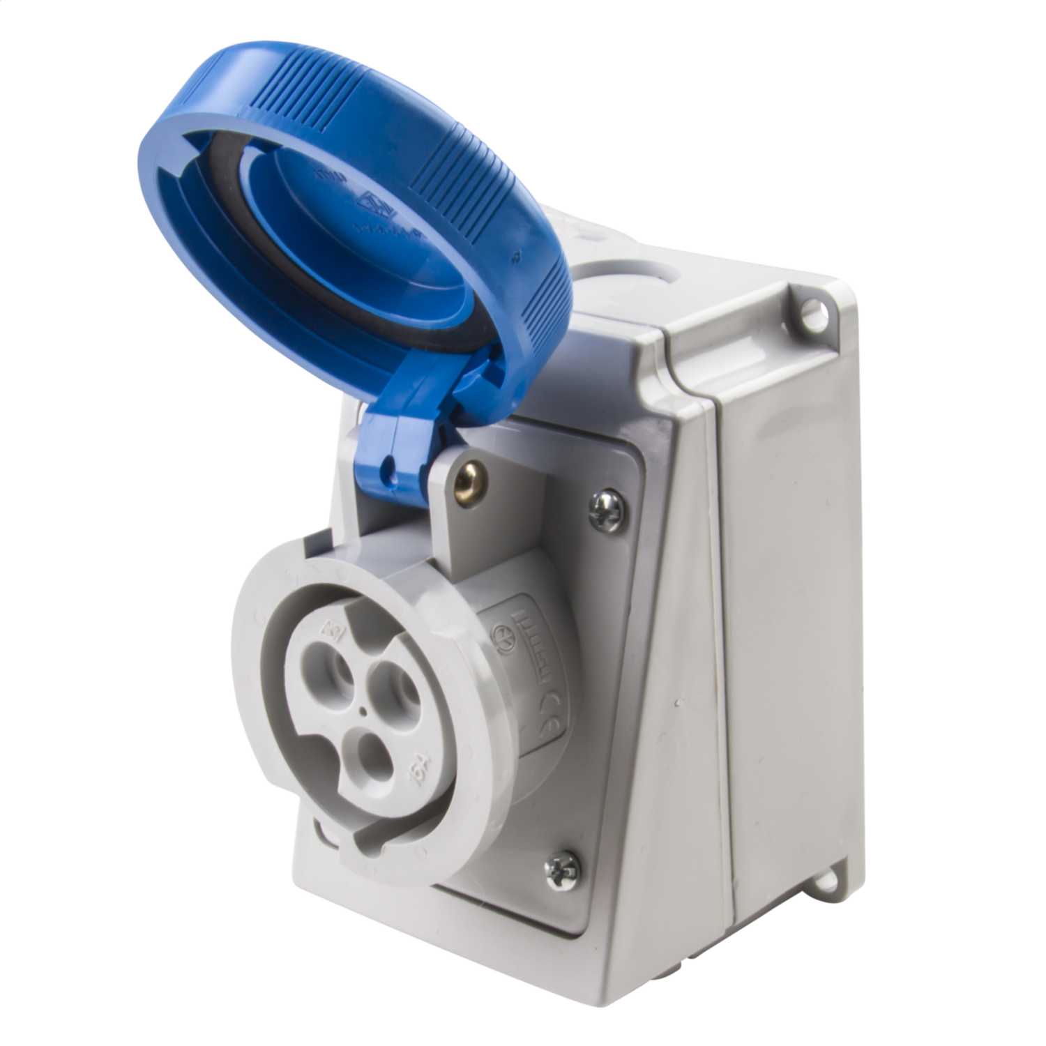 Il Power Socket Ilme 16A 2P+E 230V Wall Mounted Socket IP67 (PEW1663PP) | CEF