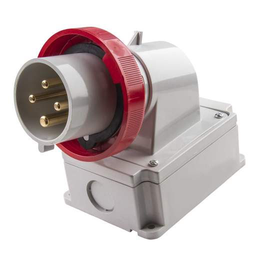 Ilme 32A 3P+E 415V Wall Mounted Appliance Inlet IP67
