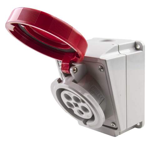 Ilme 32A 3P+N+E 415V Wall Mounted Socket IP67