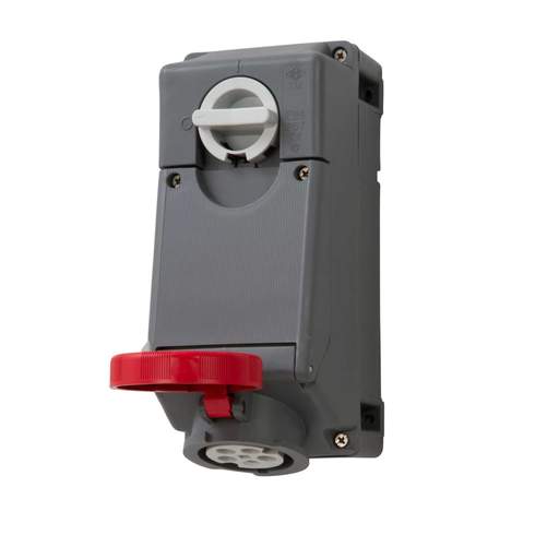 Ilme 16A 3P+N+E 415V Interlocked Switched Socket IP67