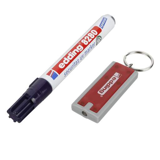 Edding E-8280 Securitas UV Marker and Torch