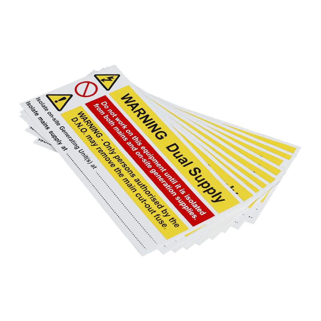 SmartSign Microwave In Use Label - 7x10 Inch Laminated Vinyl Caution Sign, Black & Yellow