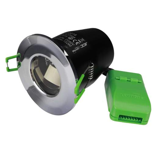 JCC Fireguard Next Generation GU10 Fire Rated IP65 Downlight Chrome