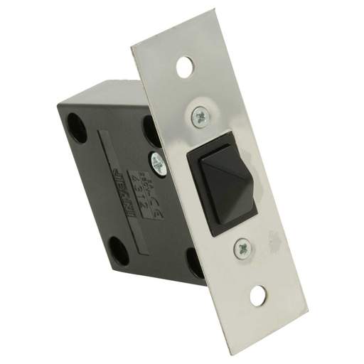 Jeani 2A Flush Mounted Push to Break Door Switch Chrome (Sold in 1's)