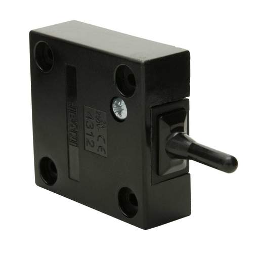 Jeani Surface Mounted Push to Break Long Pin Door Switch Black (Sold in 1's)