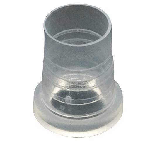 Jeani 10mm Tube Grommet Clear Plastic (Pack of 100)