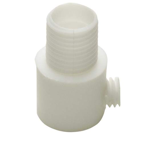 Jeani 10mm Male Thread Grub Screw Cord Grip White (Pack of 100)