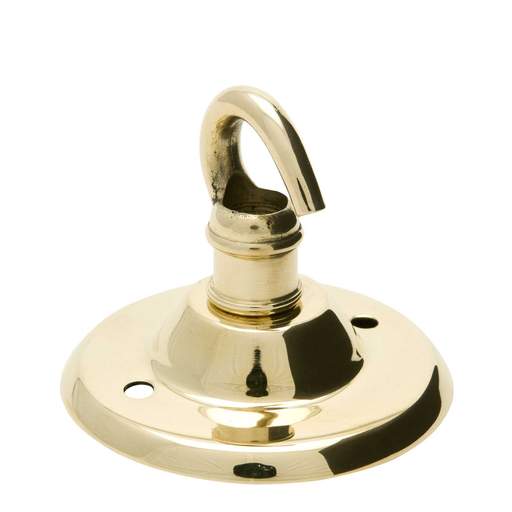 Jeani Hook and Plate Brass (Sold in 1's)