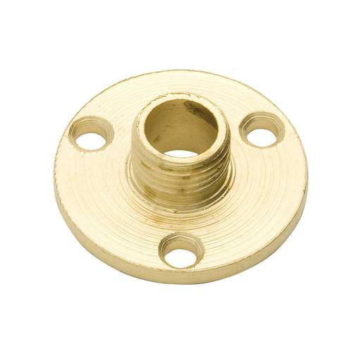 Jeani 10mm Back Plate Brass (Sold in 1's)