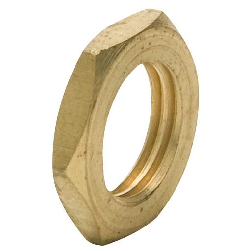 Jeani 3/8 Inch Hex Nut Brass (Pack of 25)