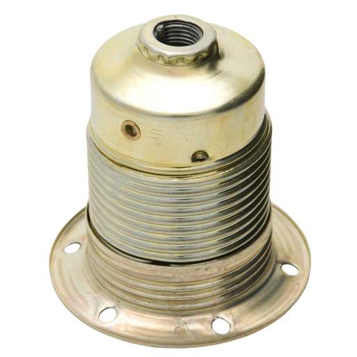 Jeani Edison Screw ES-E27 10mm Entry Shaded Lampholder Brass (Sold in 1's)