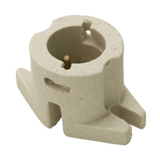 Jeani Bayonet Cap BC-B22 Porcelain Batten Type Lampholder White