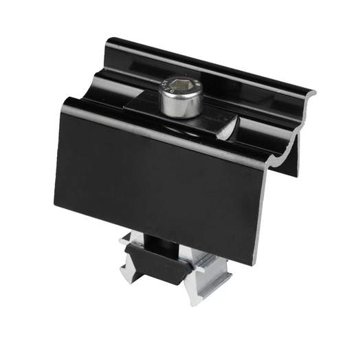 K2 Solar Mounting 20022589 Module End Clamp to Suit 30-42mm Frames Black (Pack of 20)