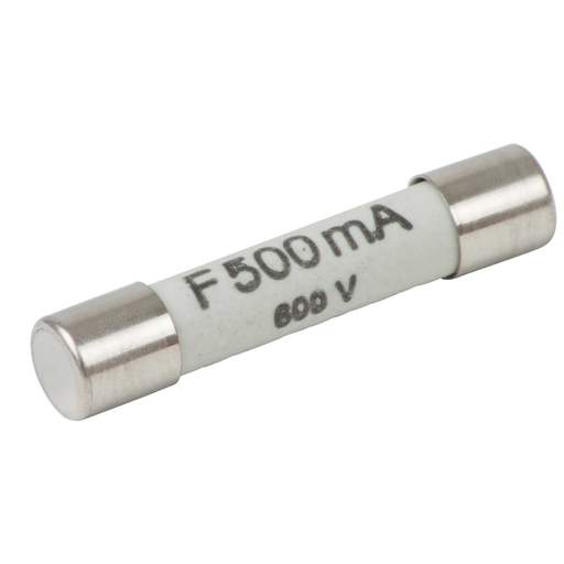 Kewtech Pack of 10 500mA 600V Fast Blow Fuses