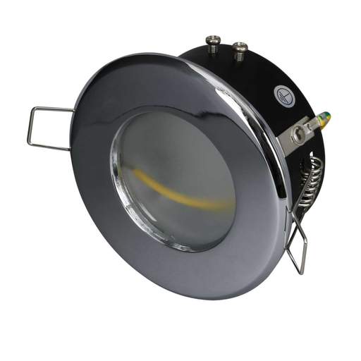 Robus 50W GU10 Shower Downlight Chrome