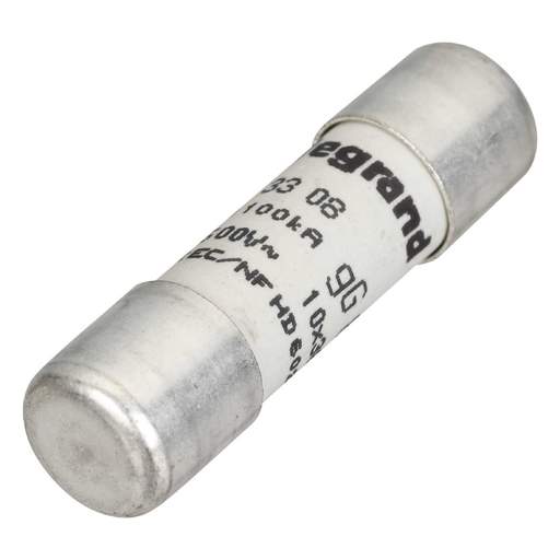 Legrand 8A 10mm x 38mm gG HRC Fuse (Sold in 1's)