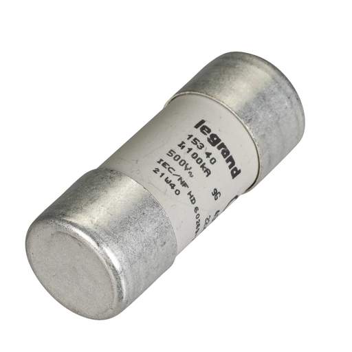 Legrand 40A 22mm x 58mm gG HRC Fuse (Sold in 1's)