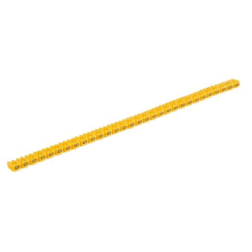 Legrand CAB 3® Cable Markers 0.5 to 1.5mm² Black on Yellow G (Pack of 300)