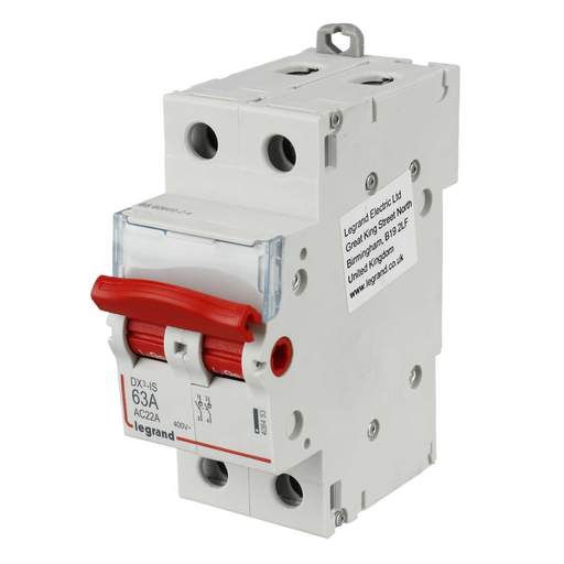 Legrand 63A DP Switch Disconnector Isolator