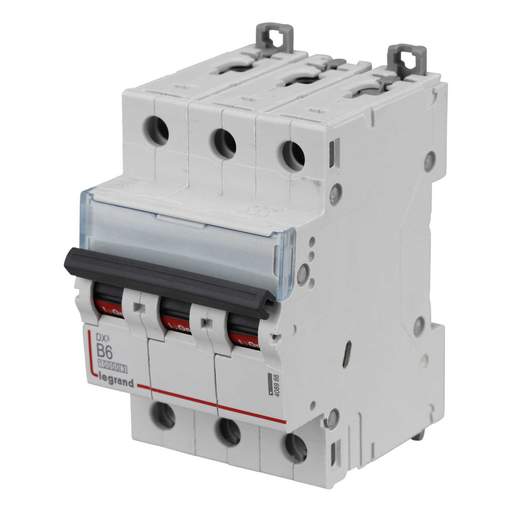Legrand 6A Triple Pole 16kA B Curve MCB