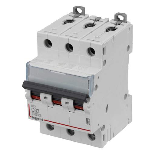 Legrand 63A Triple Pole 16kA C Curve MCB
