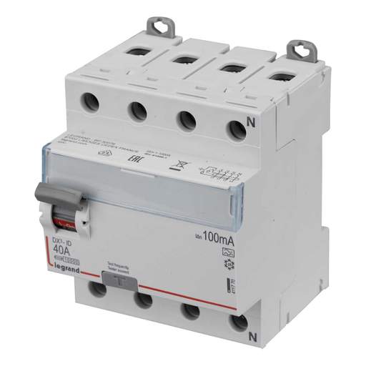 Legrand 40A 4 Pole 100mA Type A RCD (411770) | CEF