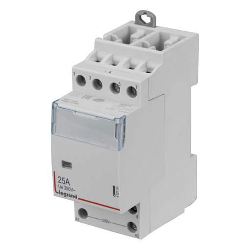 Legrand CX³ 25A 4 Pole Contactor 230V AC Coil 2 NC + 2 NO