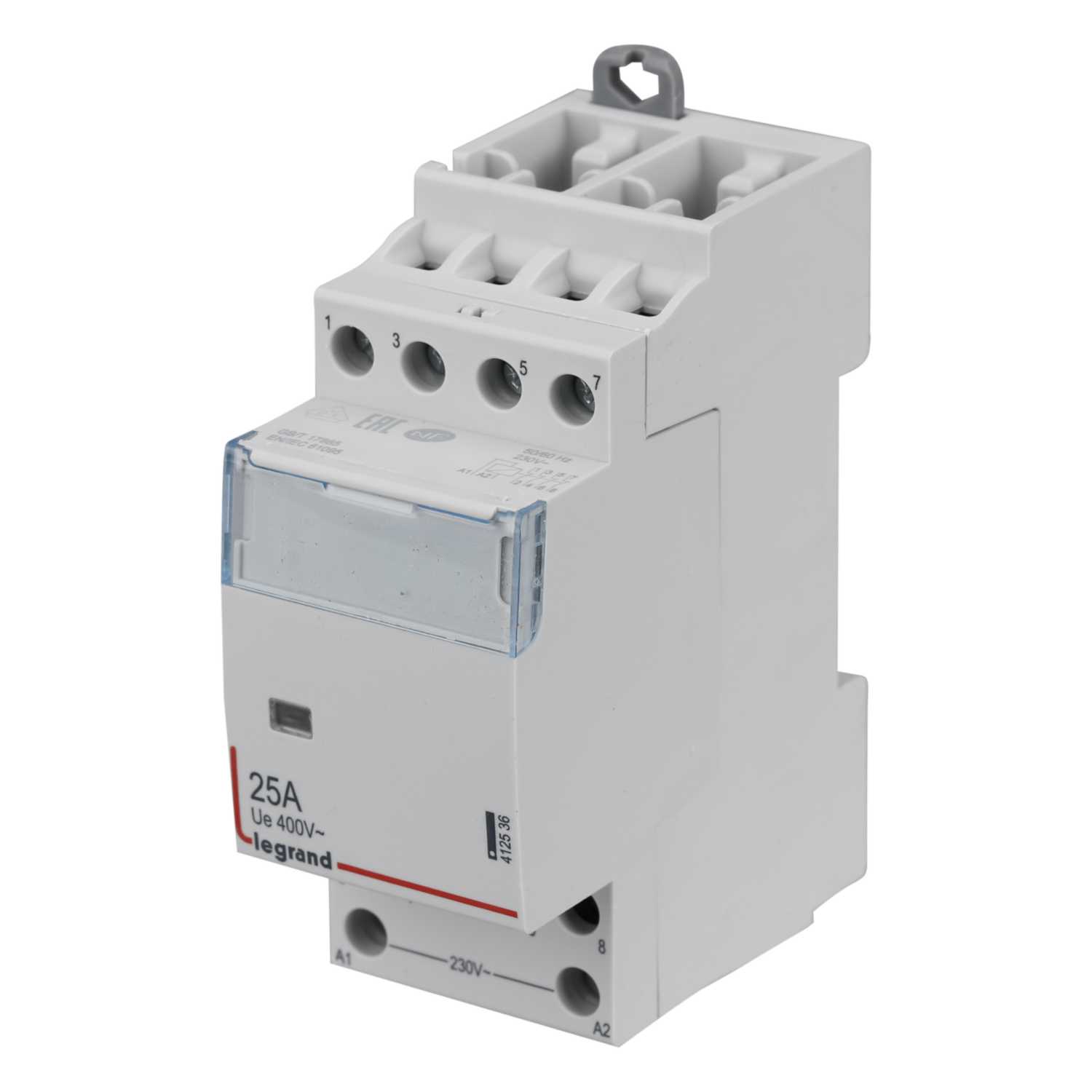 Legrand CX 25A 4 Pole Contactor 230V AC Coil 4 NC Contacts 412536 CEF