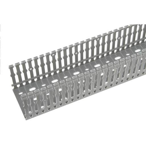 Legrand 80mm x 80mm Open Slotted Panel Trunking (2m Length)