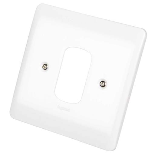 Legrand 1 Gang Grid Front Plate