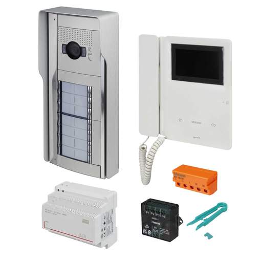 Bticino Legrand 14 Way 2 Wire Video Door Entry Kit