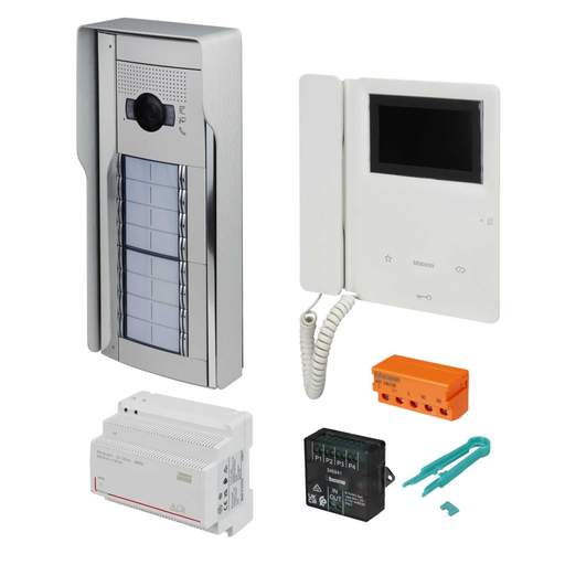 Bticino Legrand 16 Way 2 Wire Video Door Entry Kit