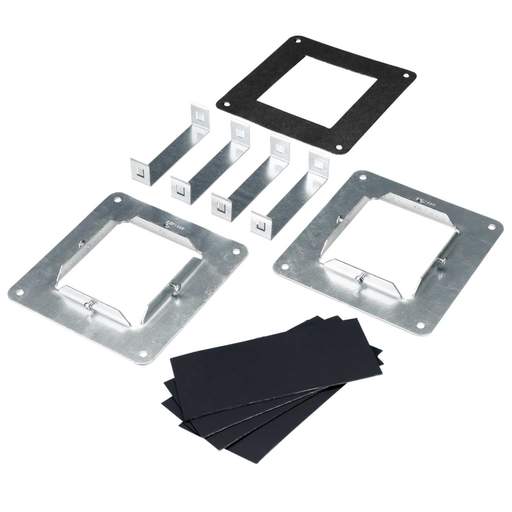Legrand EZ-Path EZP144WE Firestop Single Wall Plate Kit