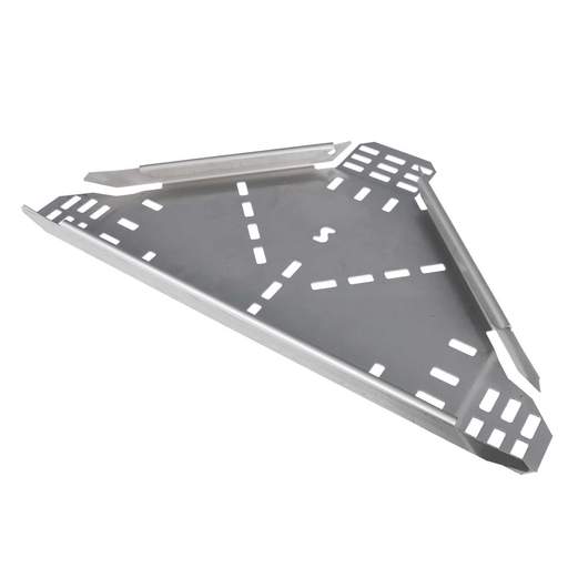 Legrand Swifts 100mm Stainless Steel Equal Tee for Medium Duty Tray (Sold in 1's)