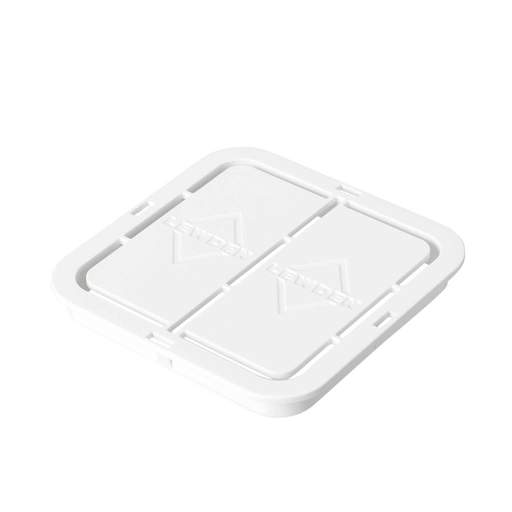 Lewden 60mm x 60mm Rear Cable Entry Plate (Pack of 4)