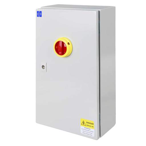 Lewden 100A TP+N Metal Fused Switch