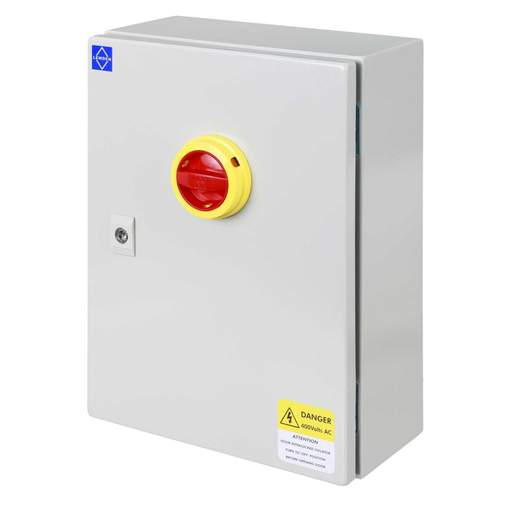 Lewden 63A / 80A TP+N Metal Fused Switch