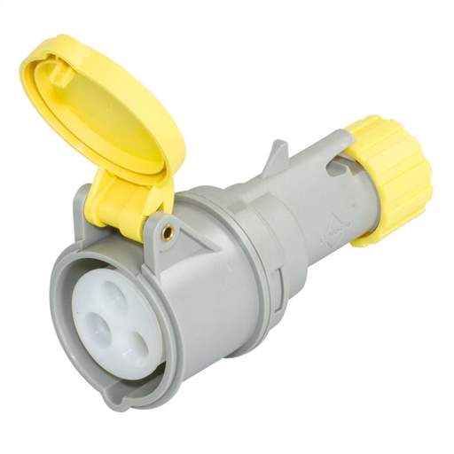 Lewden 16A 2P+E 110V Coupler IP44