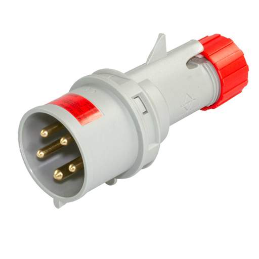 Lewden 32A 3P+N+E 415V Plug IP44