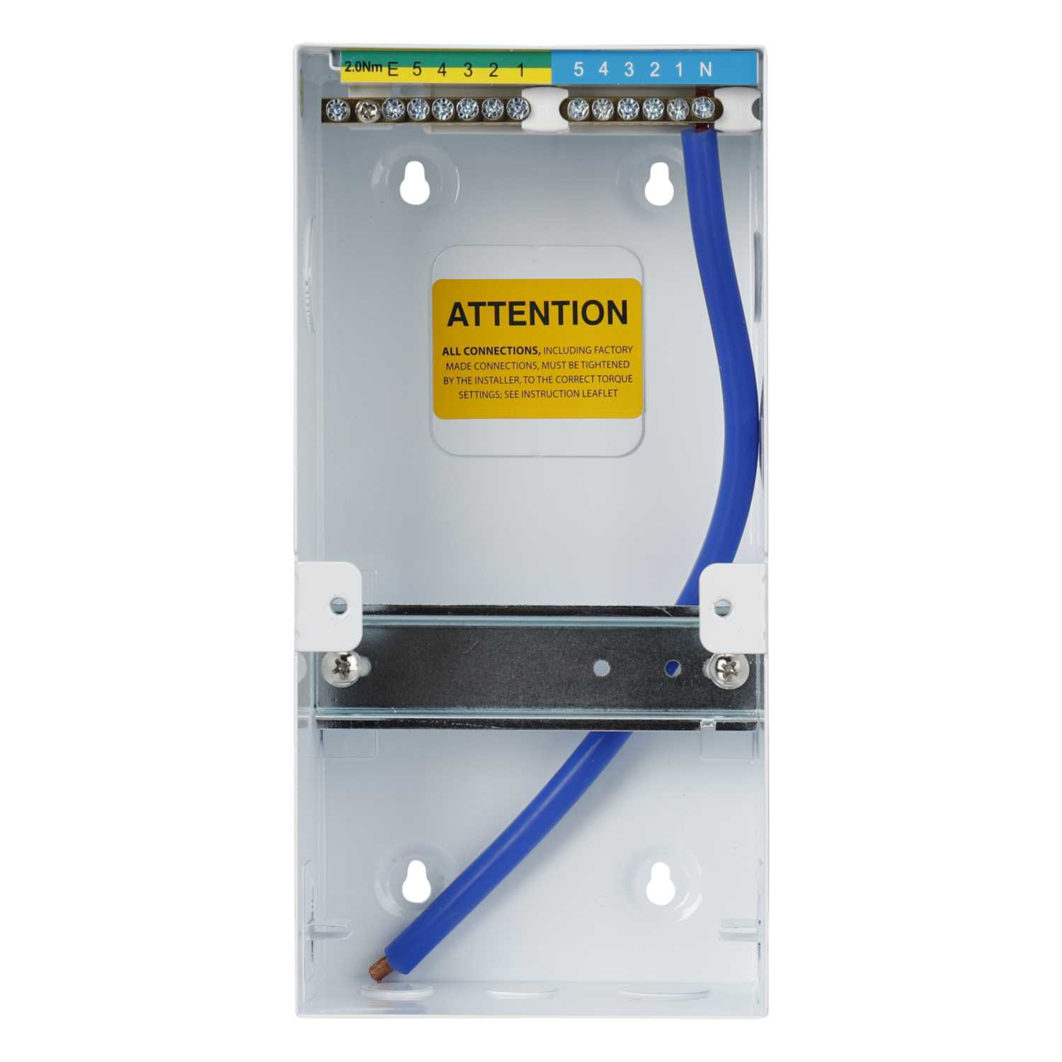 Lewden 5 Way Metal Clad Consumer Unit [No Incomers] (PRO-R05ENC) | CEF