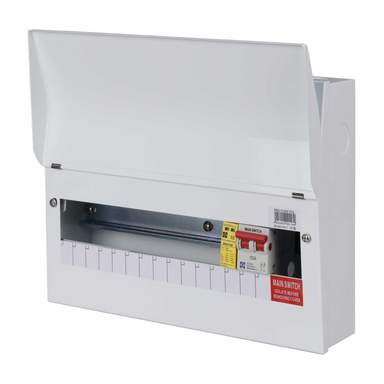 Lewden 14 Way 100A Isolator Incomer Metal Clad Consumer Unit with Type ...