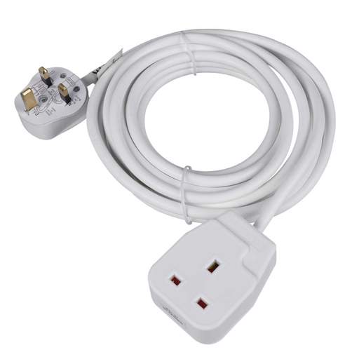 LGA Selectric 13A 5m 1 Gang Extension Lead White