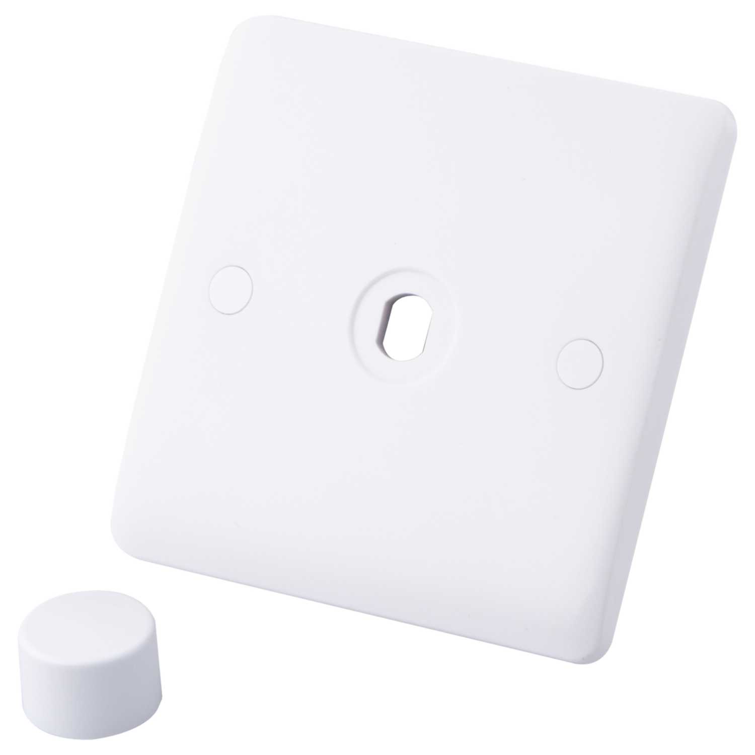M2 Slimline 1 Gang Dimmer Switch Plate Kit White (1010221) CEF
