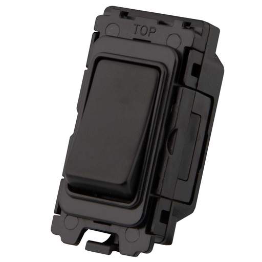 M2 Grid 20A 2 Way Retractive Grid Switch Painted Matt Black