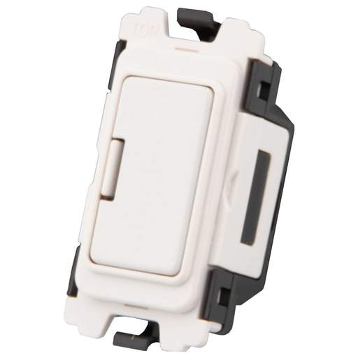 M2 Grid 13A Fused Grid Module Painted Matt White