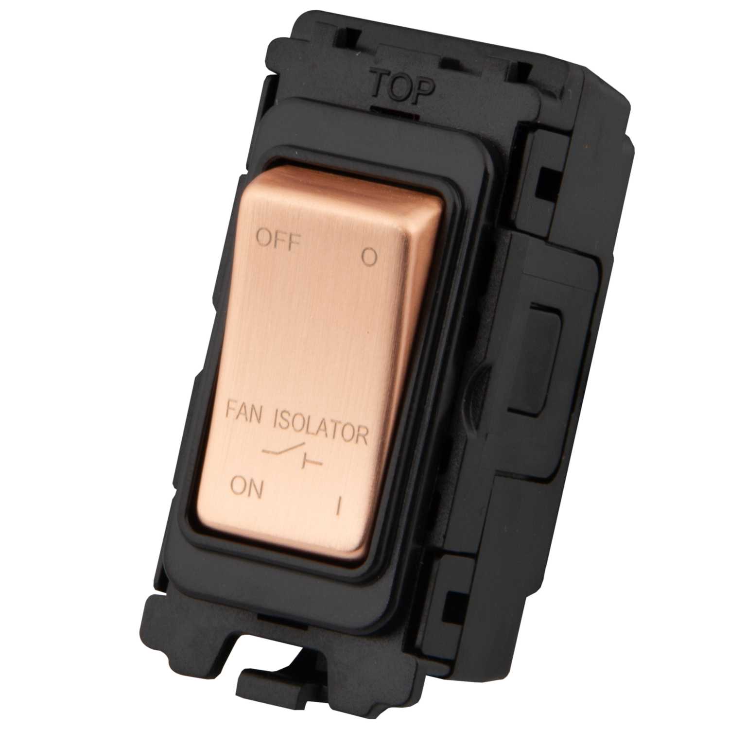 M2 Grid 6A Triple Pole Fan Isolator Grid Switch Copper (3205011) CEF