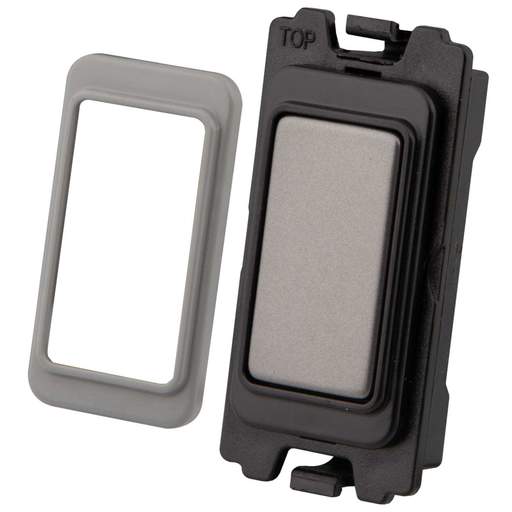 M2 Grid 1 Gang Grid Blank Gunmetal